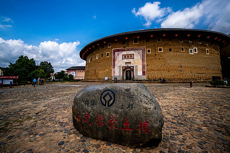 福建土楼-承启楼图片素材