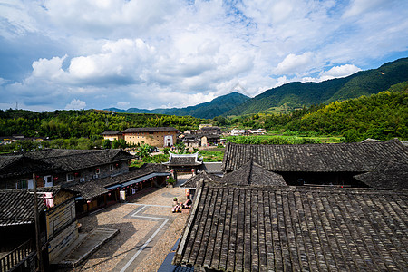 福建土楼-怀远楼图片素材