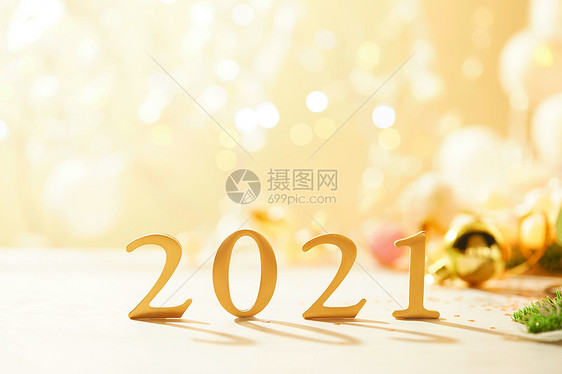 新年2021创意背景图片