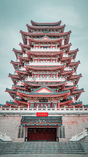 惠州水东街合江楼建筑主体