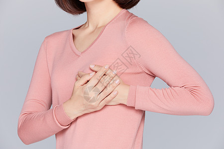 胸部对比图女性胸部疾病乳腺炎背景