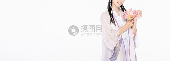 古风汉服美女banner图片