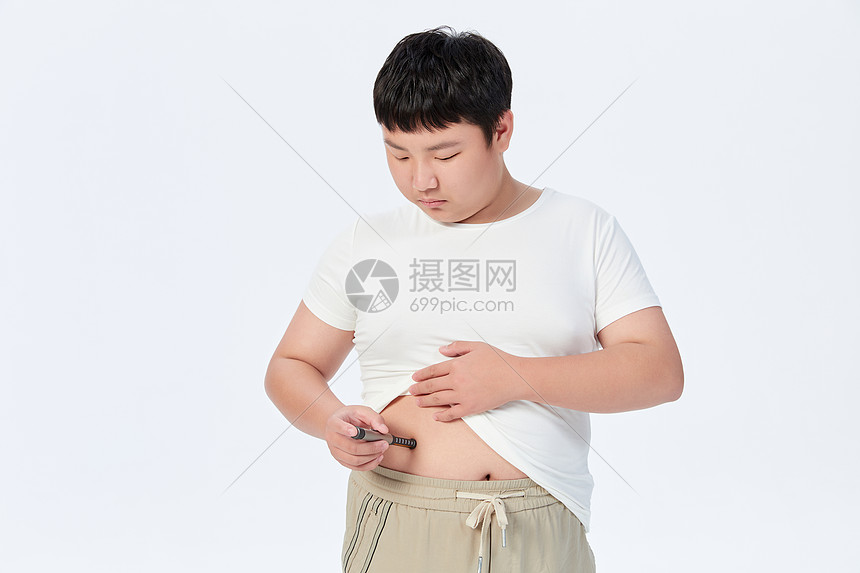 胰岛素注射的肥胖儿童