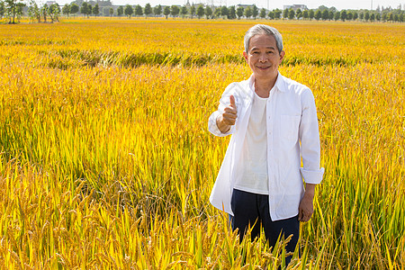 点赞的农民形象图片