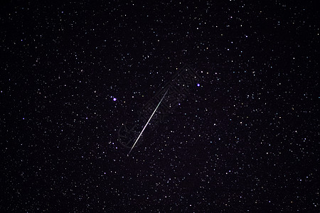 双子座流星梦幻流星雨特效高清图片