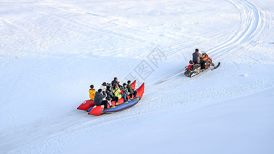 呼和浩特赛马场滑雪场游玩景观图片