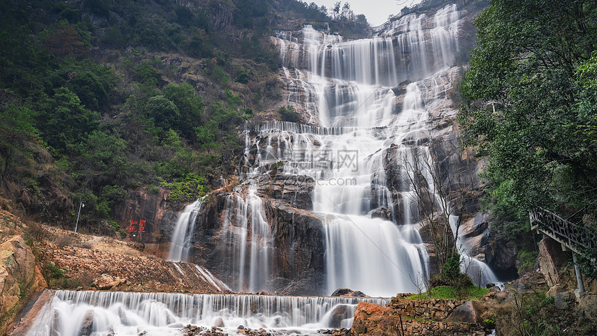 浙江天台山大瀑布图片