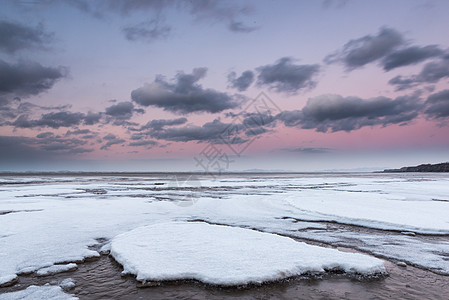 雪地香蕉船大连夏家河海岸风光背景