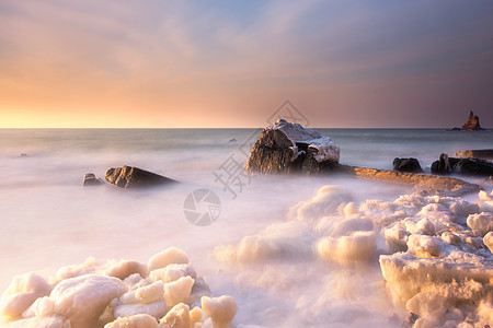 大连夏家河海岸风光图片