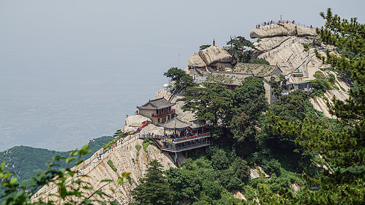 五岳之西岳陕西西安华山高清图片