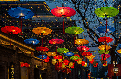 小年祝福灯笼背景