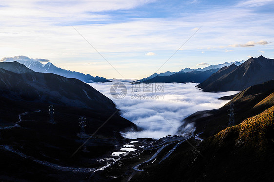 折多山云海图片