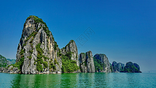 越南下龙湾越南海上桂林下龙湾背景