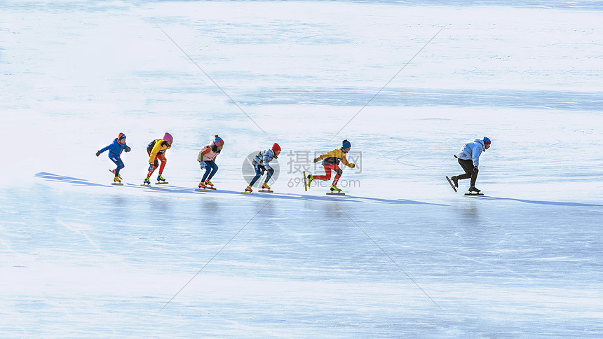 呼和浩特冬季冰雪运动图片