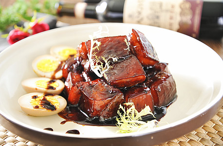 外婆红烧肉红烧肉  美食摄影背景