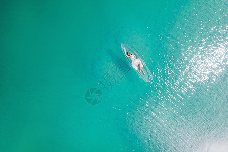 青海大柴旦翡翠湖高清图片