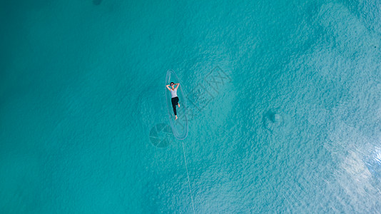 青海大柴旦翡翠湖高清图片