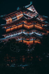 江西南昌滕王阁夜景图片