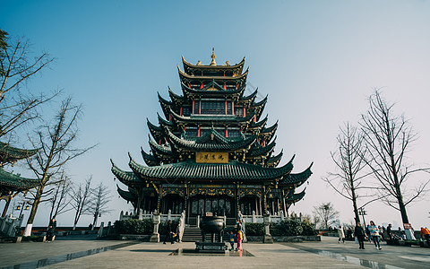 重庆鸿恩阁景点，重庆旅游图片素材