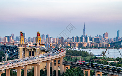 运输工程南京长江大桥背景