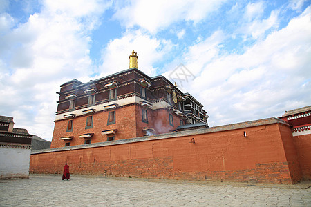 拉卜楞寺甘南拉卜楞寺高清图片