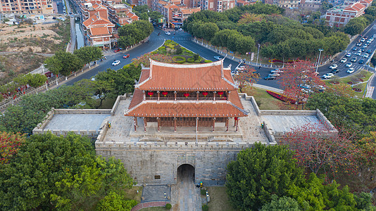 福建泉州老城区风光临漳门图片