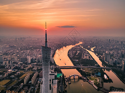 广州地标建筑背景图片