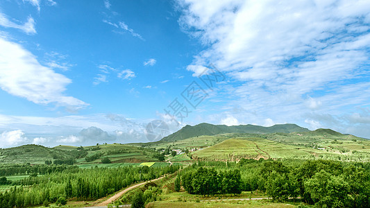 内蒙古辉腾锡勒草原春天景观图片