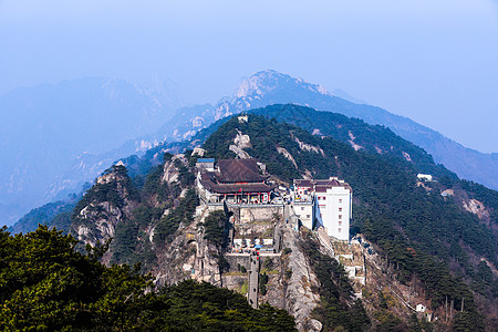 佛教名山九华山风景区背景