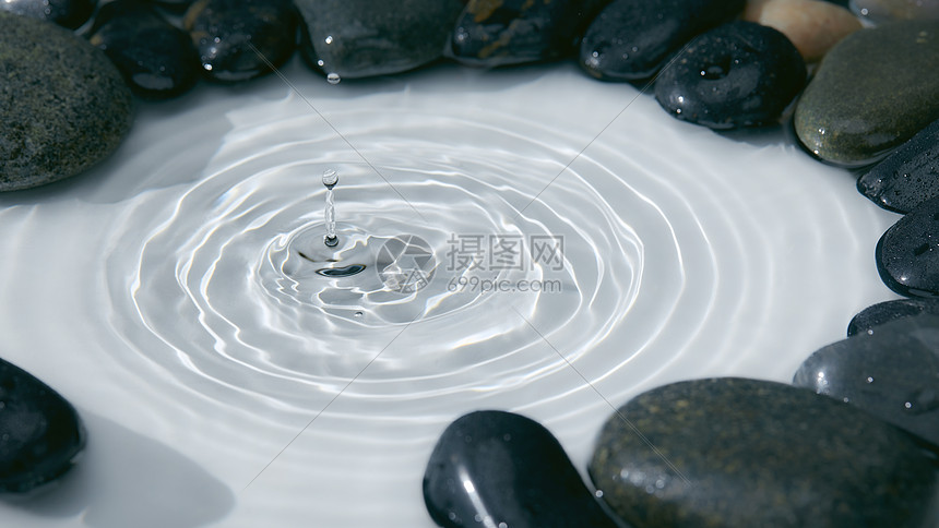 水波纹素材静物背景水滴图片