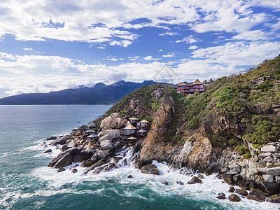 訾洲海南陵水5A景区分界洲岛海岛风光背景