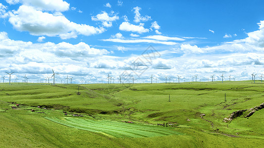 内蒙古辉腾锡勒草原夏季风景图片
