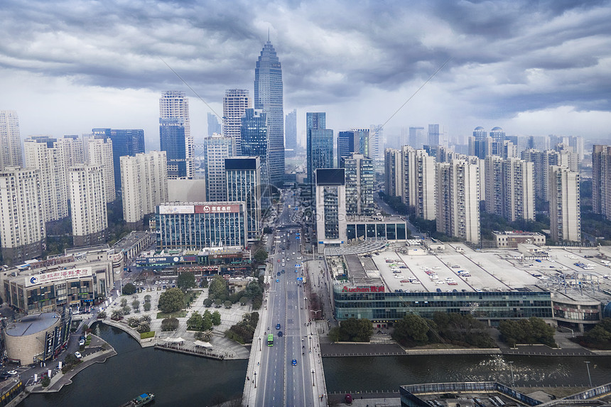 浙江绍兴迪荡新城全景