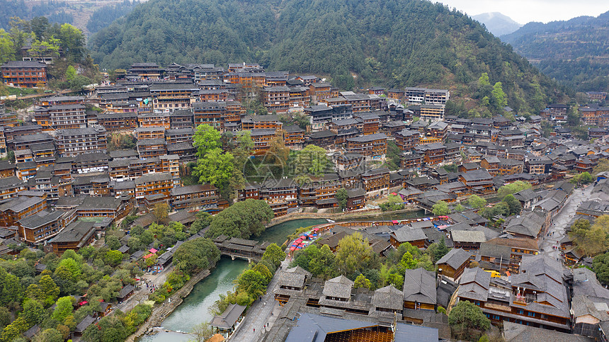 贵州黔东南雷山县西江千户苗寨图片