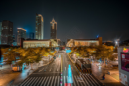 广东深圳福田区市民中心建筑素材图片