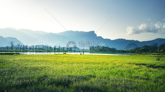 神农架林区大九湖黄昏图片