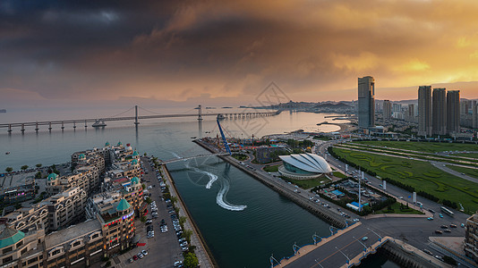 大连星海广场夜景图片