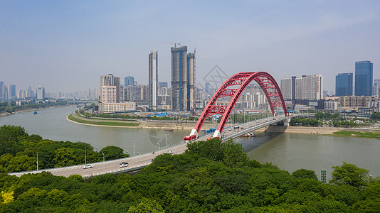 武汉汉江晴川桥图片