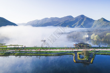 湖北神农架林区大九湖自然风景图片