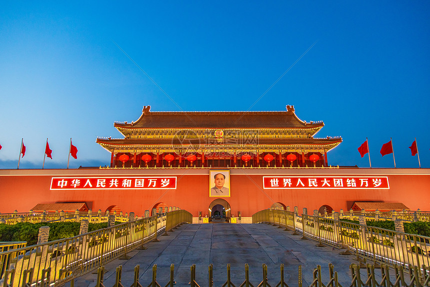 北京地标天安门广场图片