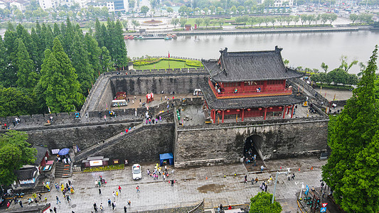 荆州古城：宾阳楼图片