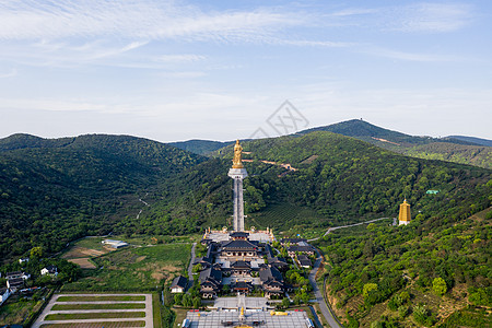 苏州太湖西山岛观音寺背景图片