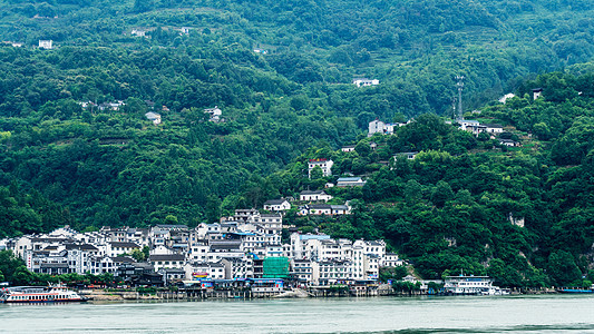 三峡人家景区背景图片