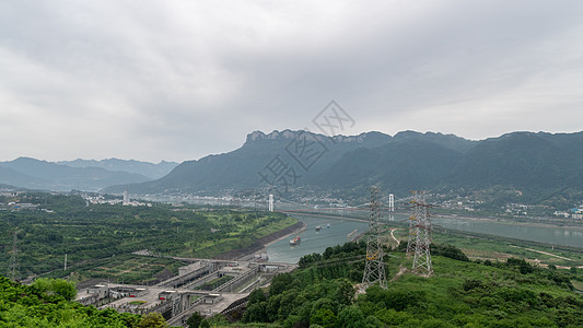 三峡大坝景区环境图片