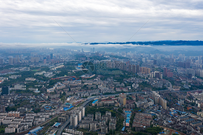 雨后的宜昌图片