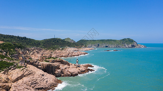 浙江绍兴浙江台州大陈岛风光背景