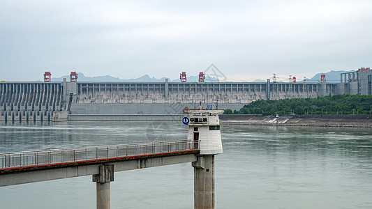 三峡大坝景区环境图片