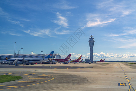 深圳宝安国际机场背景图片