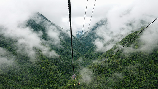 梵净山云海贵州铜仁梵净山风光背景