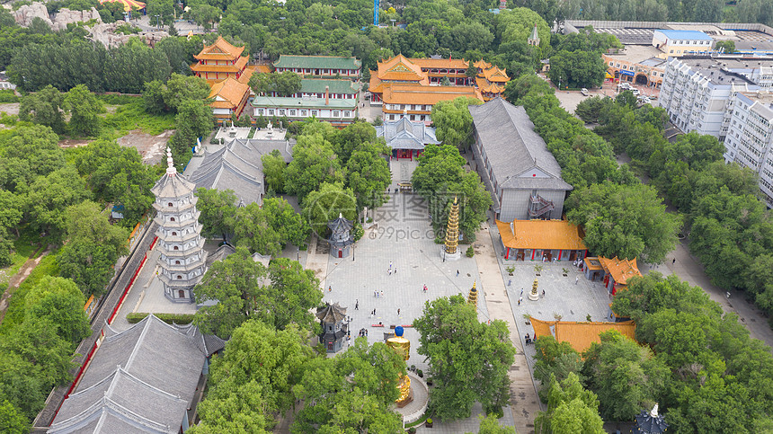 哈尔滨极乐寺古建筑